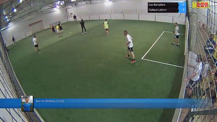 But de Mathieu (13-8) - Les Banqsters Vs Optique Lebrun - 11/09/17 19:00 - LIGUE 1