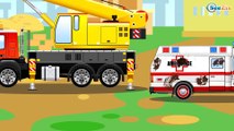 МУЛЬТИКИ про машинки Пожарная машинка Полицейская машина Скорая помощь Мультфильмы для Детей