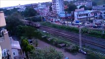 Compilation of AC Train of Indian Railway Crossing From Navsari(NVS)