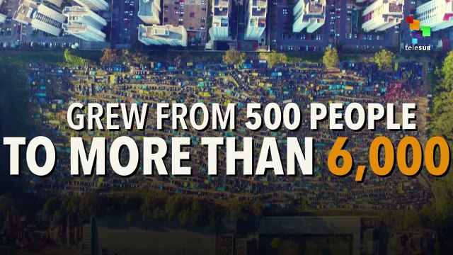 Brazilian Families Hold Mass Occupation