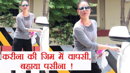 Kareena Kapoor Khan HITS the gym AGAIN after returning from Veere Di Wedding shoot