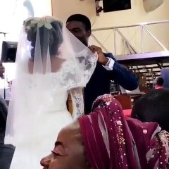 Groom Dances Over Wife's Beautiful Wedding Makeover