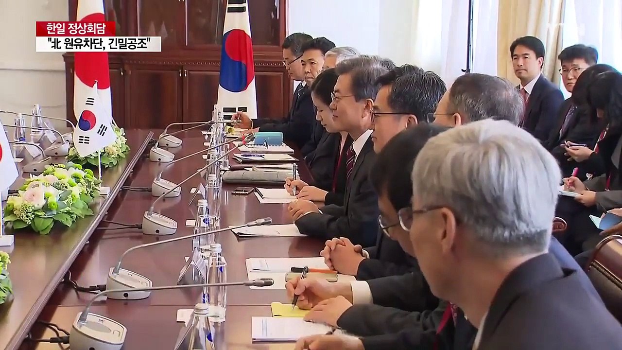 문재인 대통령 "대북 제재 한·일 공조...극동 개발 北 동참 희망" / YTN