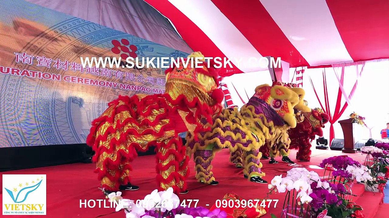 TỔ CHỨC LỄ KHAI TRƯƠNG CHUYÊN NGHIỆP TẠI HCM