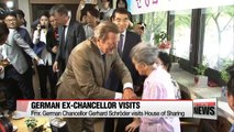 Former German Chancellor visits House of Sharing