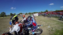 28-Year-Old Honda CR 500 Races Iconic Track vs Modern MX Bikes