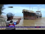 Dihantam Ombak, Kapal Tanker Terdampar di Pantai - NET24