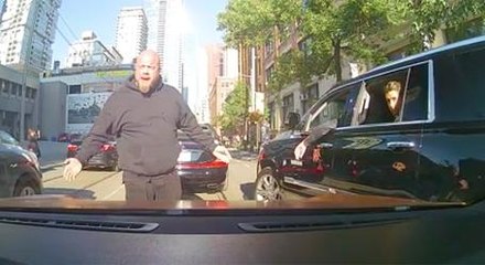 Drake's Security Team Illegally Block Traffic And Threaten Driver