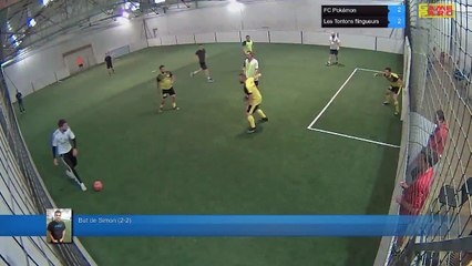 But de Simon (2-2) - FC Pokémon Vs Les Tontons flingueurs - 11/09/17 21:00 - LIGUE 3