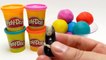 Balle les couleurs crème amusement amusement gomme de la glace enfants Apprendre porc jouer jouets Doh Peppa surprise