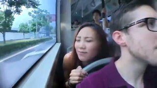 外國人乘坐中國高鐵，看他們興奮的樣子