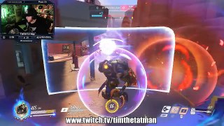How is this kid so positive? lol TimTheTatMan (Overwatch)