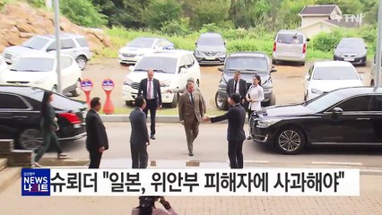 슈뢰더 전 총리, "일본, 위안부 피해자 살아생전에 사과해야" / YTN