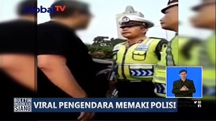 Viral Pengendara Mobil Memaki Polisi