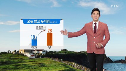 [날씨] 오늘 대체로 맑고 늦더위 기승...아침 안개·큰 일교차 주의 / YTN