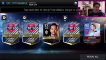 CRAZY FIFA MOBILE EPL TOTS PACK OPENING!! 93 OVR PULL & BACK TO BACK 90 OVR PULLS!! | FIFA Mobile