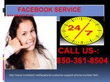 The Facebook Issues Solved By Experts via Facebook Service Number 1-850-361-8504