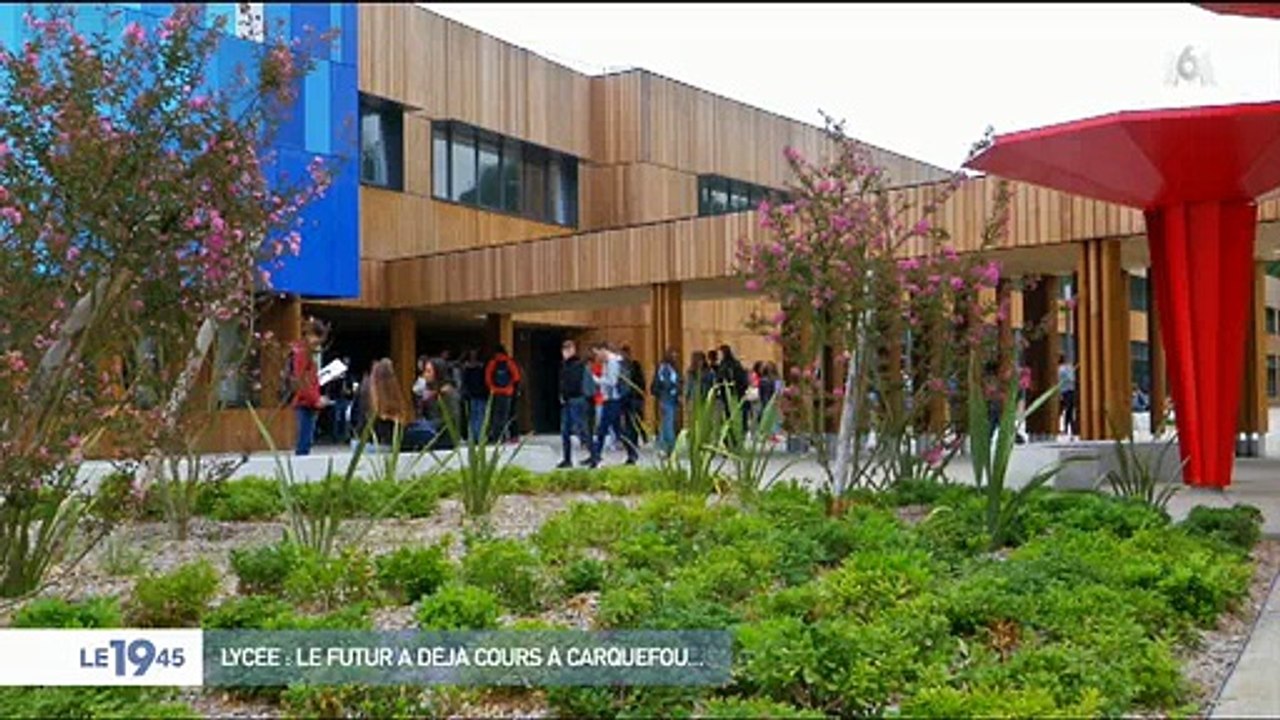 Près de Nantes vient d'ouvrir le "lycée du futur" - Voici à quoi il ressemble