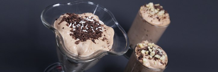 طريقة عمل الموس بالنوتيلا بمكونين فقط