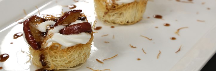 خطوات سهلة  لتحضير كنافة التفاح