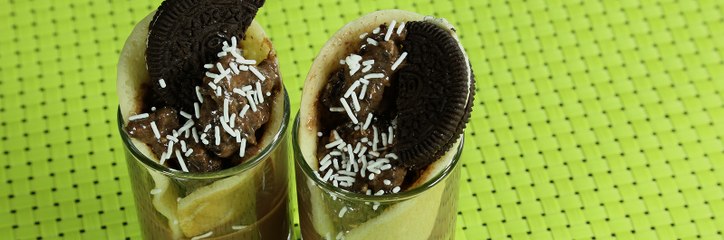 خطوات تحضير القطايف بالشوكولا