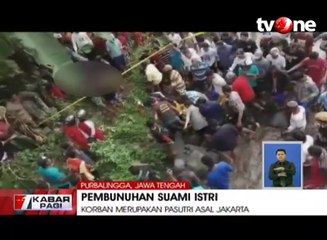 Penemuan Jenazah Pasutri di Sungai dengan Luka Bacok