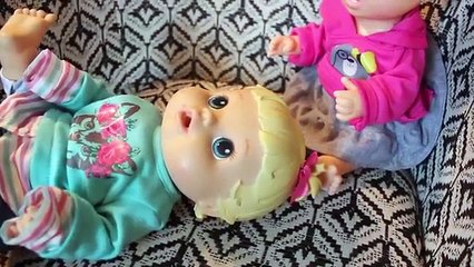 Real Baby Alive Eating & Doctor Syringe injection at the Hospital