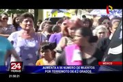 México: aumenta a 96 el número de muertos por terremoto