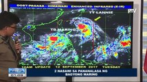 Dalawa, nasawi sa pananalasa ng Bagyong #MaringPH