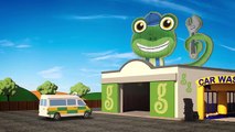 Tony The Taxi Visits Geckos Garage | Taxi For Kids