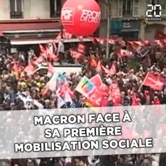 Réforme du Code du travail: Macron face à sa première mobilisation sociale