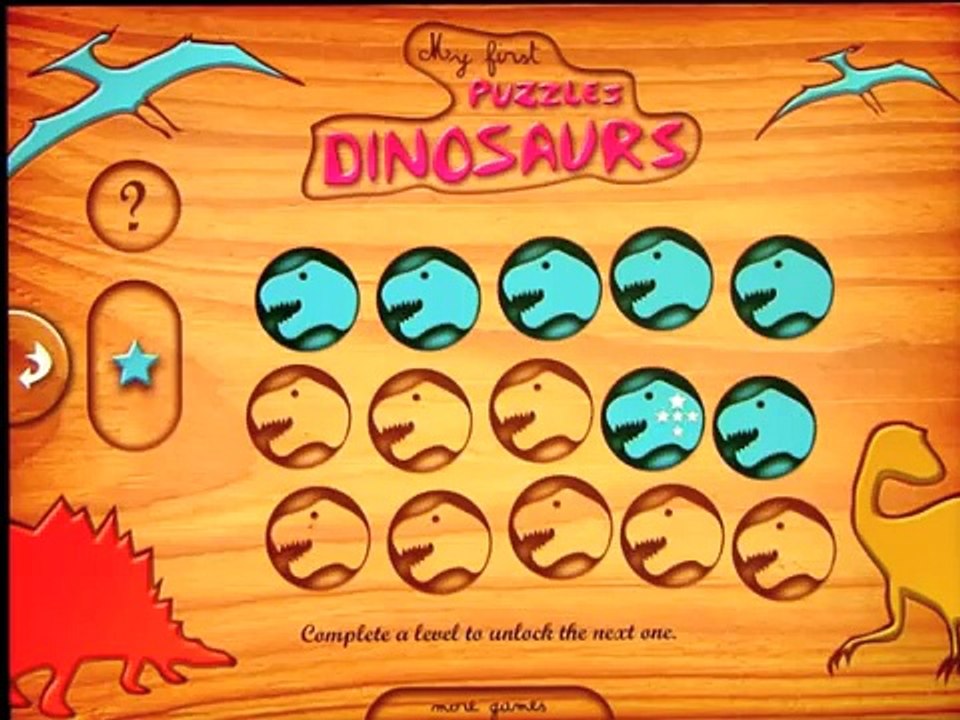 My first Puzzles: Dinosaurs