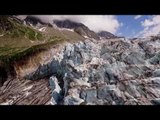 Drone Footage Shows Off Spectacular Glacier