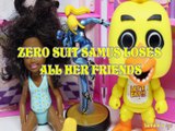 ZEROS SUIT SAMUS LOSES ALL HER FRIENDS BARBIE CHELSEA CLUB CHICA TOYS PLAY SUPER SMASH BROS FIVE NIGHTS AT FREDDYS