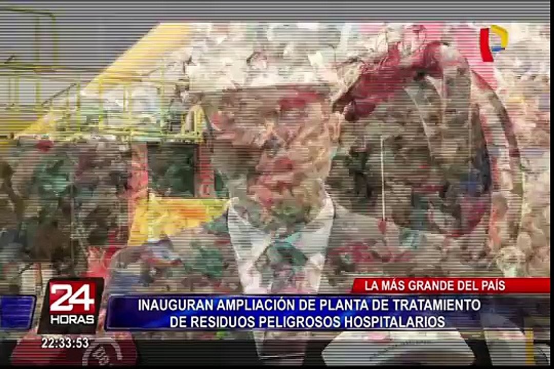 Invierten más de US$ 4 millones en planta de tratamiento de residuos peligrosos