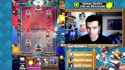 USEI O DECK MAIS GEMADO DO CLASH ROYALE!!