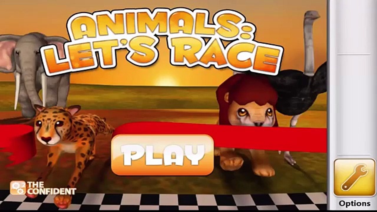 Animals Race - Find Which Is The Fastest Animals in Jungle - M36 Animal Race - Education G