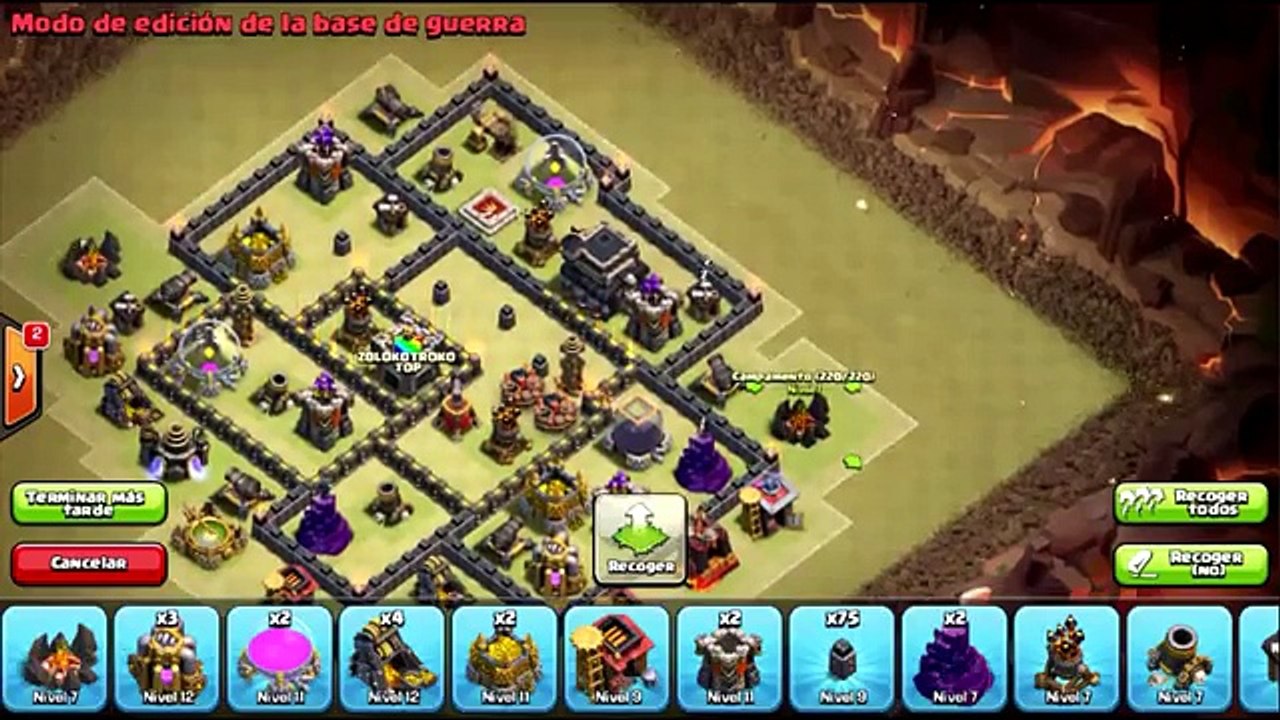 Ayuntamiento 7 Anti 3 estrellas Dead Zone + REPLAYS | Anti 3 stars th7 Elite War Base