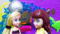 Ovo podre na festa da Polly-com Anna e Elsa Frozen!-Novelinha da Polly Pocket e Frozen EP#03