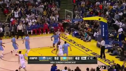 [ステフィン・カリー]　どう見ても不可能なショットを余裕で決める男