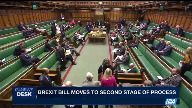 i24NEWS DESK | Brexit bill moves to second stage of process | Tuesday, September 12th 2017