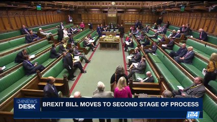 i24NEWS DESK | Brexit bill moves to second stage of process | Tuesday, September 12th 2017