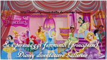 Le Principesse (Personaggi Femminili) Disney in Versione Ballerine di Danza Classica