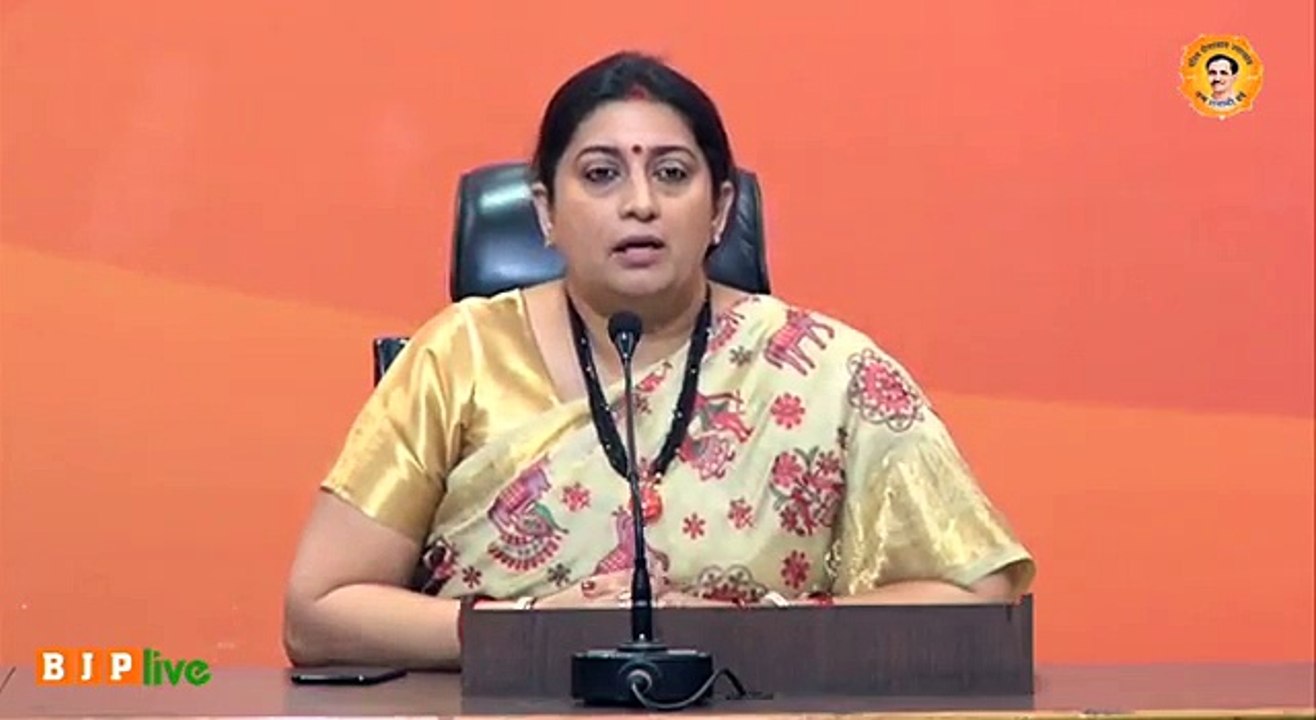 Smriti Irani Reply To Rahul Gandhi