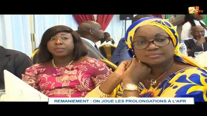 REMANIEMENT : ON JOUE LES PROLONGATIONS À L'APR