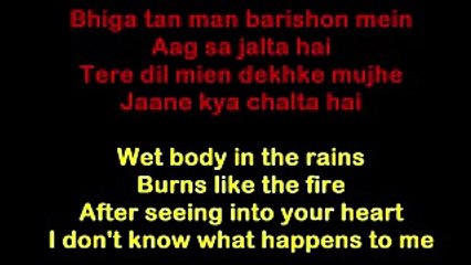 Roko Na Lyrics Haseena HINDI & English Translation -