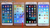 Xiaomi Redmi Note 4 Vs Samsung J7 Prime Vs Vivo V5 Vs Oppo F1s SpeedTest Comparison Ii Hindi