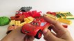 Disney Pixar Cars Mega Bloks Tror Tipping Lightning McQueen - Unboxing Demo Review