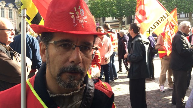 Lisieux : Près de 400 manifestants contre la loi Travail