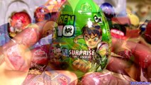 Minecraft Surprise Eggs Kinder Pac-Man Mickey SpongeBob Star Wars Cars Spider-Man Batman Superman